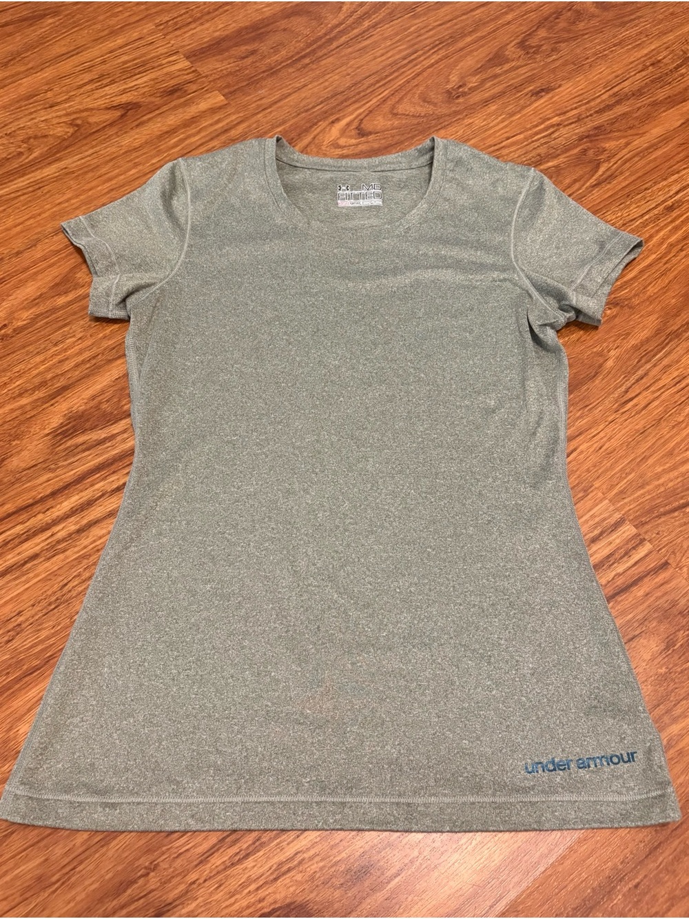 Under Armour Heather Green Short-Sleeve Performance Tee